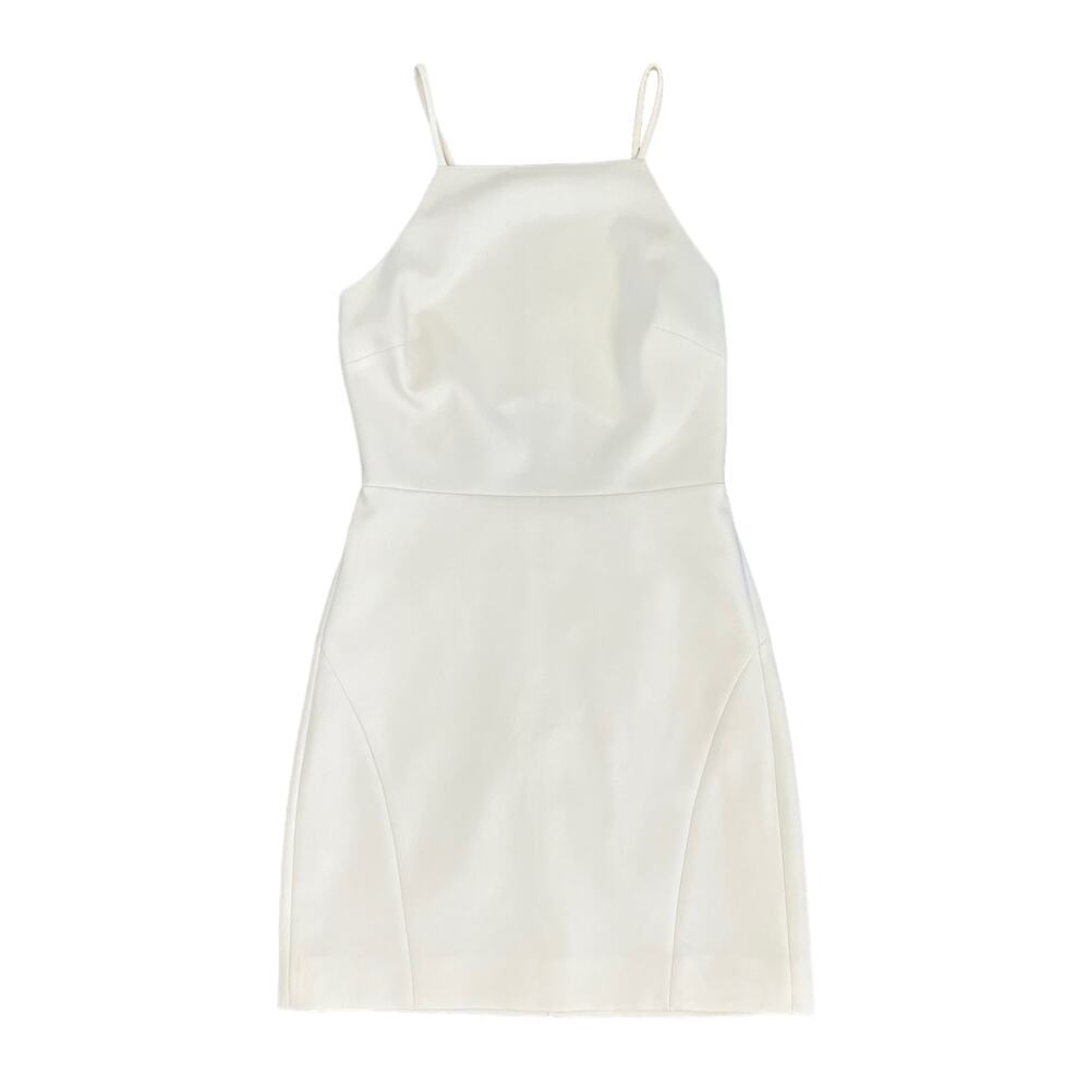 Revolve ELIZABETH AND JAMES Lane White Sleeveless Sheath Mini Dress Size 4